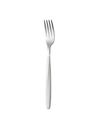 Furculita din otel inoxidabil si acril, 20.5 cm, alb, colectia My Fusion - GUZZINI